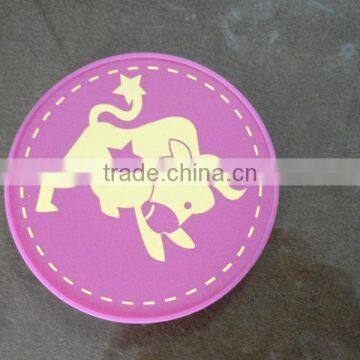 14071801 hot selling silicone coaster, rubber drink coaster