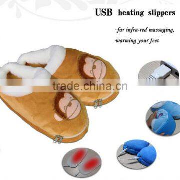 Newest Fashion Heated Slippers USB Warmer Shoes Electric USB Warm Slippers For Wholesale photo-4