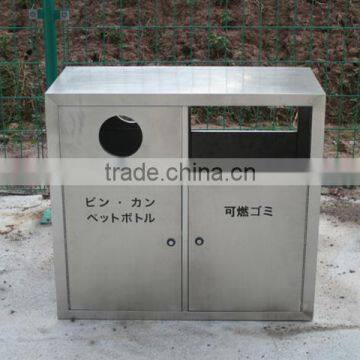 Arlau Outdoor Stainless Steel Waste Bins for Sale photo-2