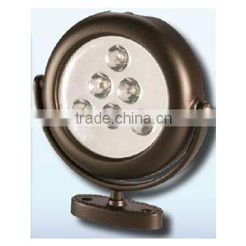 Outdoor Solar LED Wall Delux Round Puck Light