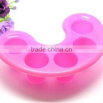 2015 Manicure Tools New Designed Five Fingers Bubble Hand Plastic Bowl for Nail Art photo-6