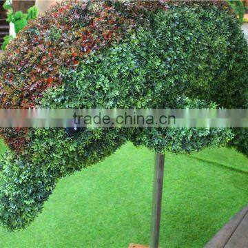 Grass Statue Amusement Park Ornament Garden Decor Dolphin Grass Sculpture photo-2