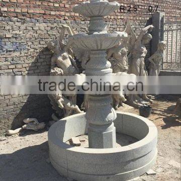 Garden Decoration Tiered Water Fountain Tiered Stone Fountain photo-3
