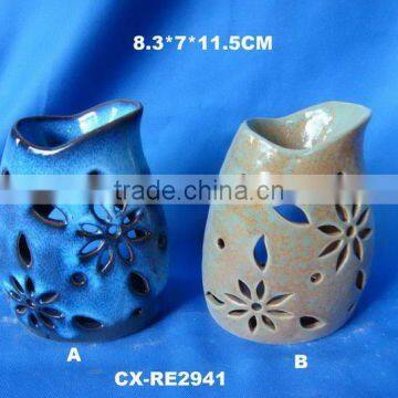 Ceramic oil burners