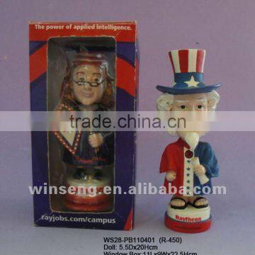 Polyresin Man Bobble Head