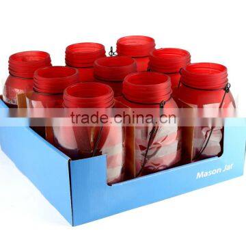 Colorful Mason Jar With Display Box photo-3