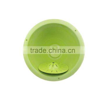 Ecological Best Quality Hot Selling Bamboo Fiber Powder Hanging Flowerpot photo-3