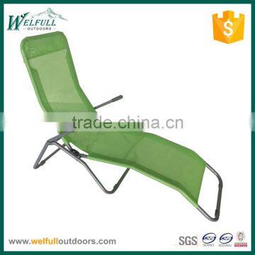 Smooth and soft lightweight outdoor sun lounger