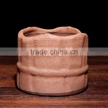 Hot Sale Eco Flower Pot , Orange Ceramic Flower Pots photo-5