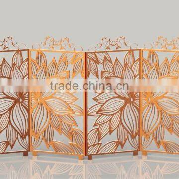 Continental Restaurant Decoration Hollow With Pulley Metal Screen photo-2