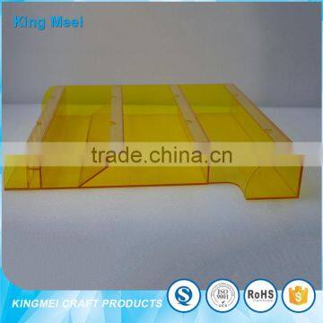 3 Tier Acrylic Cosmetic Stair Step Display Shelf photo-3