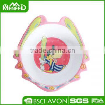 Irregular Baby Food Grade Melamac Children Party Decorative Bowl photo-5