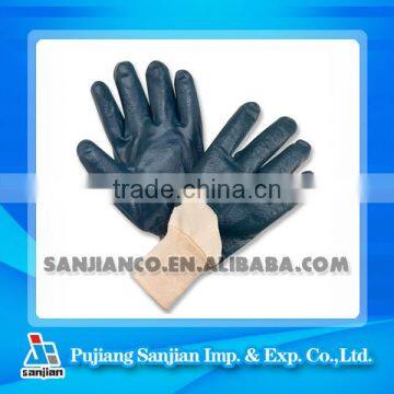 inerlock lining liner open back nitrile chemical resistant glove for Russia Ukraine work