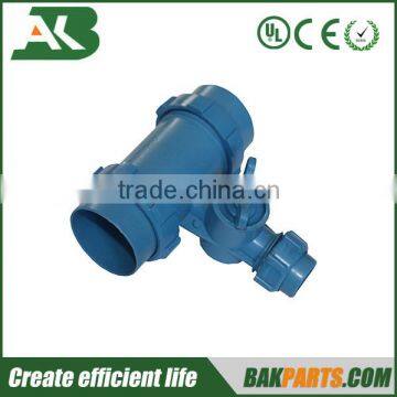Easy plug in and out 3 way coupling for connecting garden hose