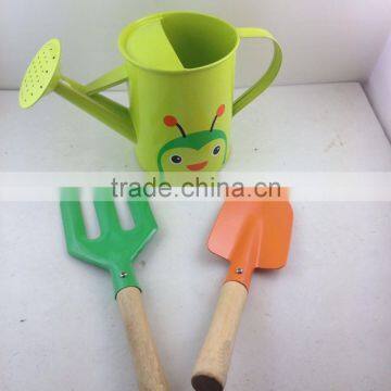 Kids Watering Can and Hand Tools Gift Set, High Quality, OEM/ODM