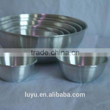 Aluminum Sanding Middle-deep Round Plate photo-2