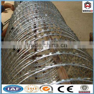 Concertina coil razor barbed wire 15 years manufacturer