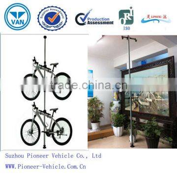 2014 floor-to-ceiling bike stand/floor-to-ceiling bike stand/bike racks/bicycle holder(TUV,ISO,SGS approved)