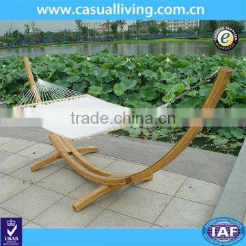 New design wood hammock stand