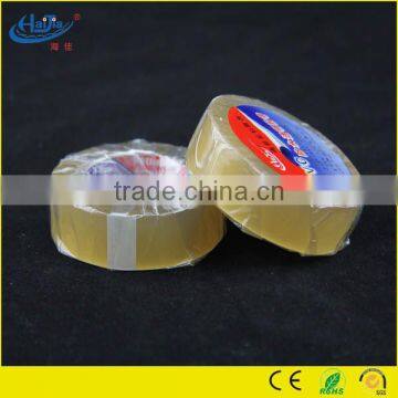 Waterproof Transparent clear PVC electrical insulation tape with ROHS Approval