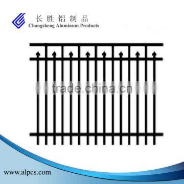 Black Aluminum Fence Panel For Garden