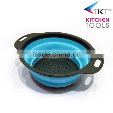 Folded the Fruit Strainer,fruit Colander,fruit Basket,TPR+PP Fruit Basket,cheaper Strainer photo-3