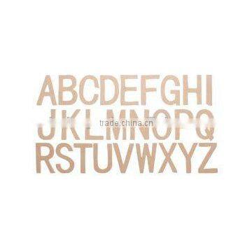 Wooden Crafts Customized MDF Letters English Alphabet photo-3