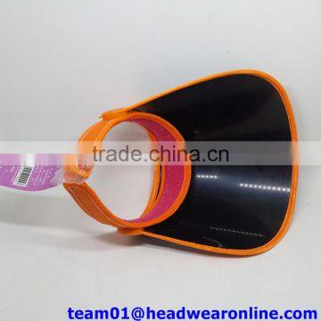 Custom New Design Funny Sun Visor Hat Pvc Sun Visor photo-3