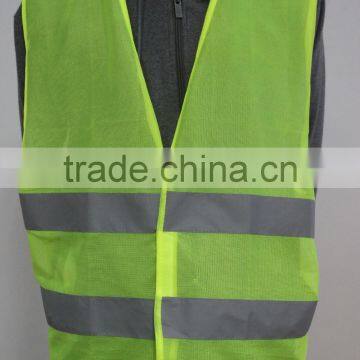 GZY factory wholesale green reflective police vest wholesale stock green vest for sale hot sale in 2016 green reflective vest