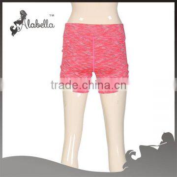 Running Hot Shorts Spacedye Polyester Spandex Fabrics for Wholesale photo-3