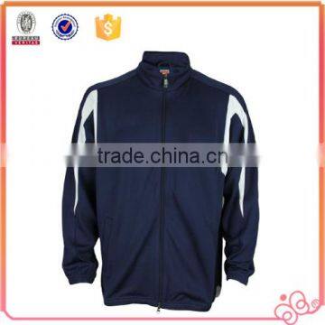 100% polyester tricot men jacket for training