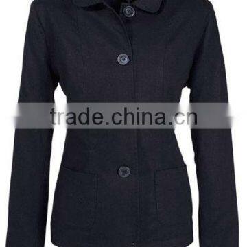 ladies blazer women's linen cotton blazer