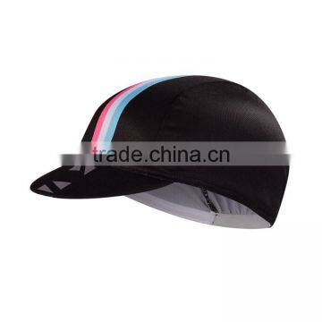 Custom Breathable Bicycle Hat Dry Fit Sublimation Coolmax 100%polyester Blank Cycling Caps Hats Manufacturer photo-5