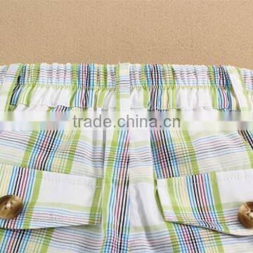 Brand Mom and Bab Newest Fashion Summer Lattic Baby Cotton Shorts From China Facotry Directly photo-6