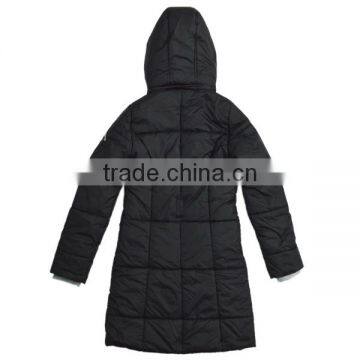 Women's Thickened Winter Coat Slim Md-Long Down Feather Jacket photo-3