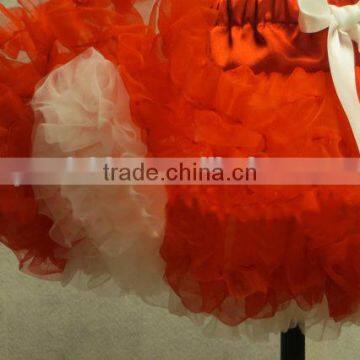 Christmas Baby Party TuTu Skirts Girls Puffy Tulle Pettiskirts photo-2