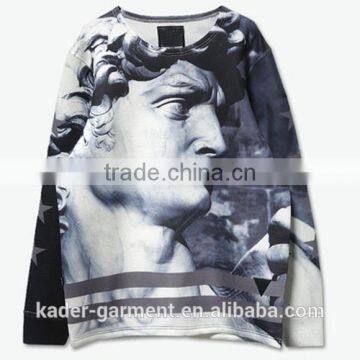 China David Statue Sublimation Sweatshirt All Over Sublimation Printing Sweatshirt photo-2