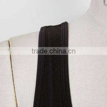 2017 New Fashion Design Customized Your Own Brand Logo Elastic Band 95%Cotton 5%Spandex Sport Crop Top Bralettes photo-6