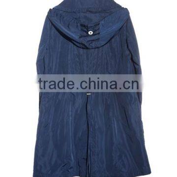 2014-2015 Beautiful Long Style Long Denim Coat for Women With Sheep Leather Trimming photo-5