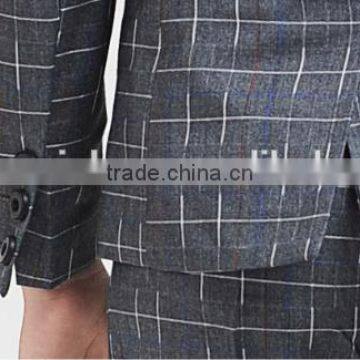 New Style Box Pattern Factory Price Boy Suit photo-5