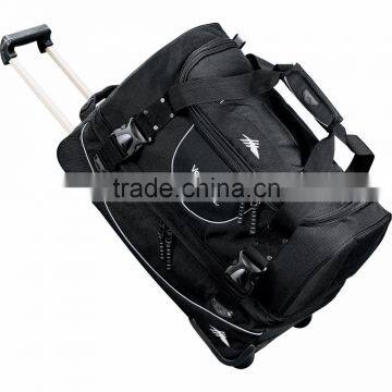 High Sierra 22" Carry-On Rolling Duffel Bag - Has a Drop-bottom Lower Compartment for Shoes and Clothes and Comes With Your Logo photo-2