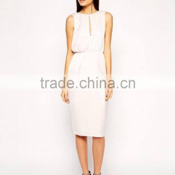 Origami Bow Drape Back Dress photo-4