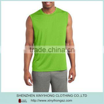 Wholesale Running Singlet With Custom Design ,dry Fit Tank Tops for Sportswear photo-3
