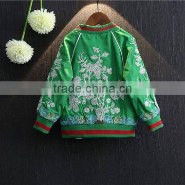Hot Sale Stripe Clothes Lovely Boys Outfits Embroidery Boys and Girls Baseball Outfits Jackets photo-2