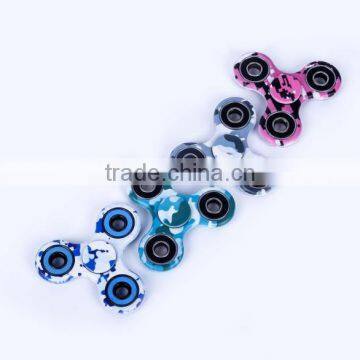 Colorful Fingertips Gyro Fidget Spinner Fingers Rotating Decompression Camouflage Spiral Steel Ball Models photo-3