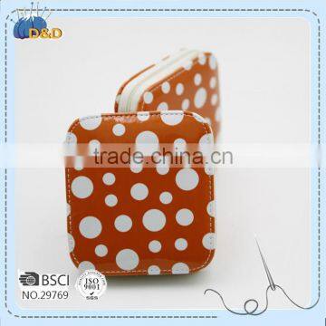 D&D Needlework Materials Pu Leather Zipper Pouch Sewing Kit Set With Sewing Accessories Promotional Gift photo-3