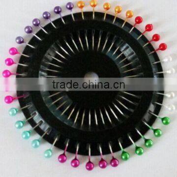 80pcs Blister Card Pearl Head Pins photo-3
