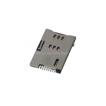 push SIM card connector