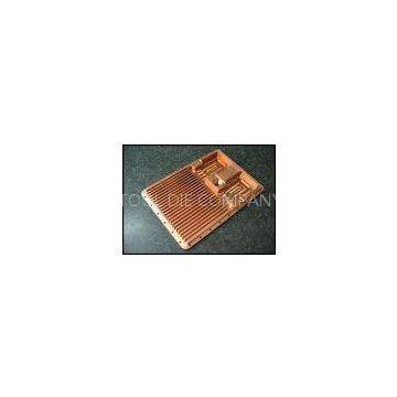 Copper / Stainless Steel Precision Machined Components Communication Component Heat Sink