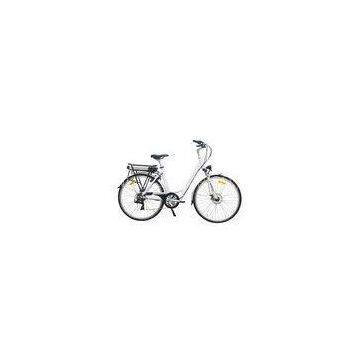 Custom comfortable 28 inch 250W City E Bike 700C black  or silver color